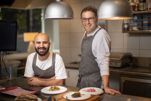 Banksia operator’s Nishant Arora and Adam Aflalo. 
