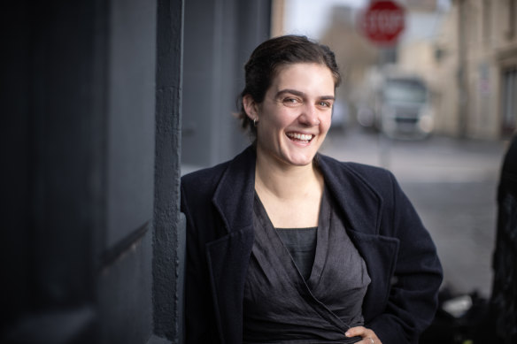 Nicole Sharrad from Alta Trattoria, the winner of the Young Service Talent award.