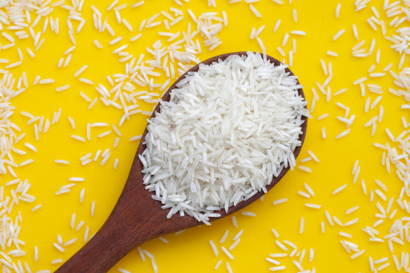 White rice is the most refined variety.