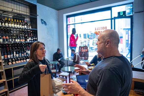 An adjoining bottleshop also has seating and an underground cellar.