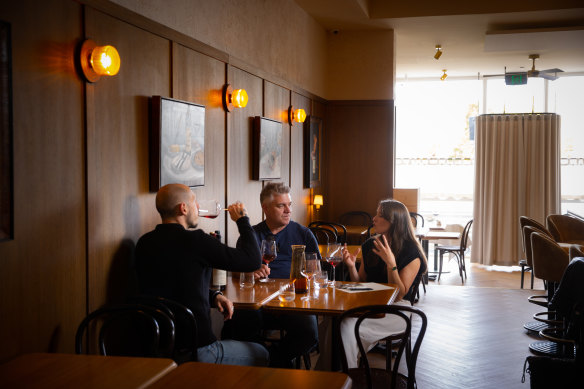 Carlton North’s Bar Olo dishes out nuggets of fine aged parmesan with drinks during aperitivo hour.