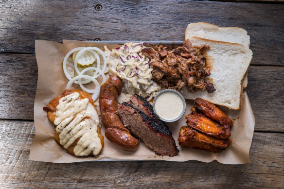 Ethically sourced meat gets the pitmaster treatment at Red Gum BBQ.