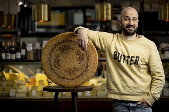 Anthony Femia at Maker &amp; Monger, in Melbourne’s Prahran Market.