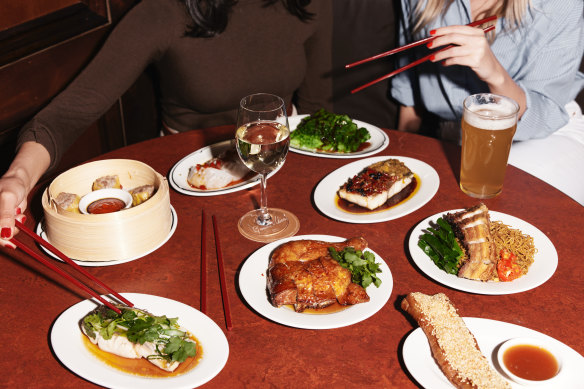 Share Chinese food over beers at The Taphouse in Darlinghurst.