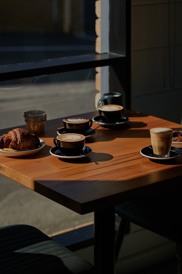 Take a sunny seat inside, or grab your coffee to go.