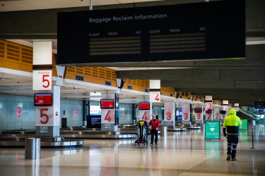 Sydney Airport's traffic has plunged due to the pandemic. 