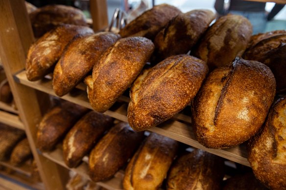 Perfect loaves at Goodwood Bakeshop.