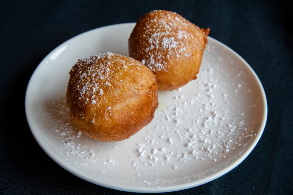 Puff puff doughnuts at Little Lagos in Sydney.