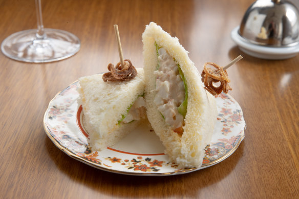 The northern Italian sandwich tramezzini is part of Bar Olo’s more casual offer.