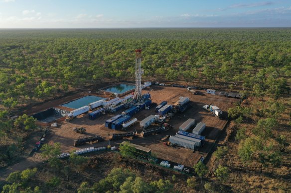 The Beetaloo basin, which lies 600km south of Darwin, has the “potential to rival the world’s biggest and best gas resources,” according to the federal government.