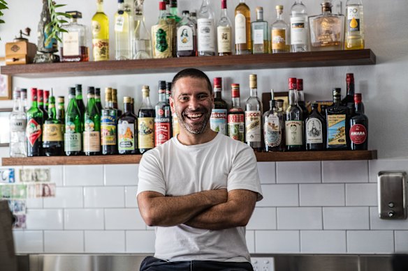 Marco Finazio from Umberto Espresso Bar is pulling back on takeaway. 