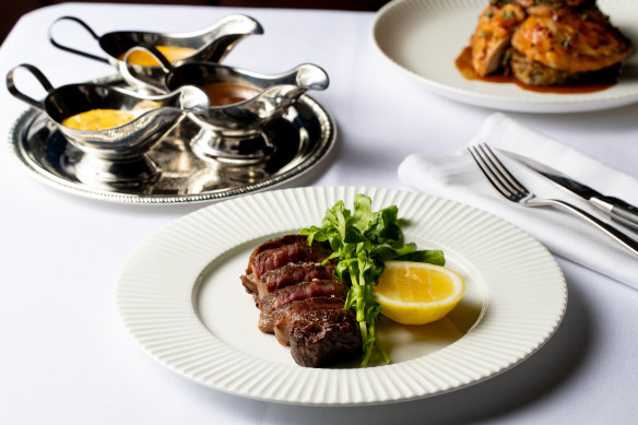 The David Blackmore wagyu short scotch.