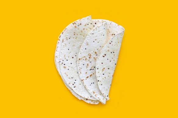 Wraps are often made from a long list of processed ingredients. 