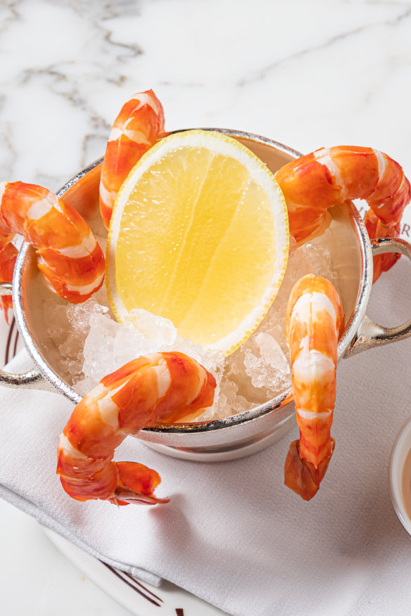 Prawn cocktail.