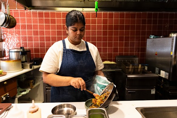 “Dishes my grandmother used to make, my mum made and now I’m making them”: Chef Ahana Dutt.