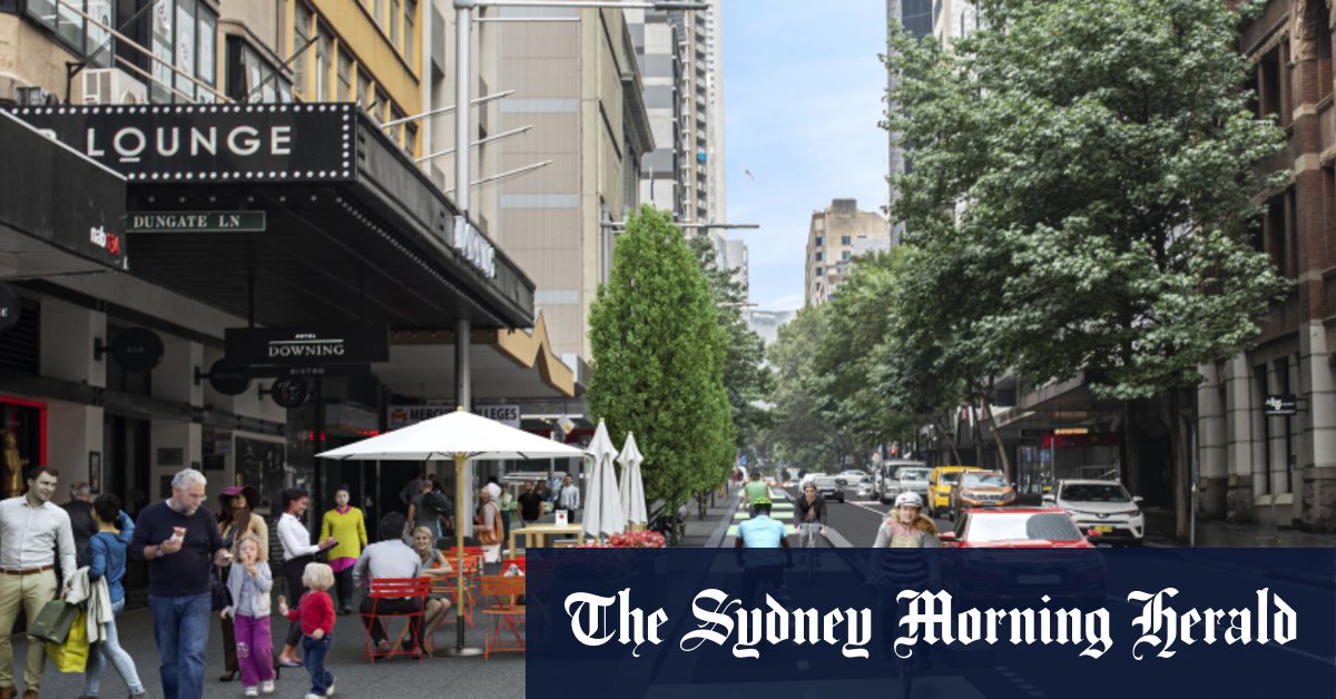 Cycleway and outdoor dining: Plans for new CBD promenade revealed