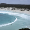 Wharton Beach at Duke of Orleans Bay near Esperance Western Australia.