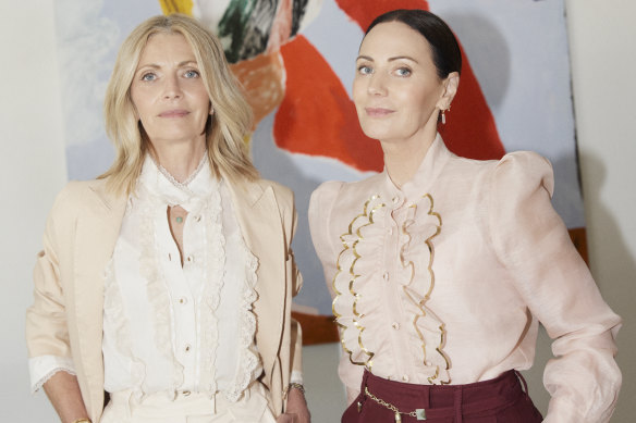 Sisters Nicky and Simone Zimmermann co-founded the fashion label Zimmermann that spans swimwear, gowns and accessories. Simone works as the brand’s chief operating officer and Nicky focuses on design as creative director.