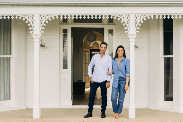 Hamish Campbell and Genevieve Taubman.