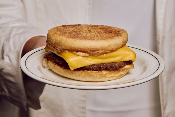 The sausage muffin.