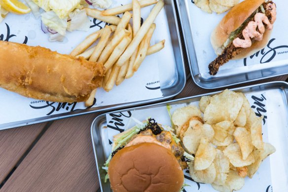 Fine fish and more at Seth James’ new small bar.