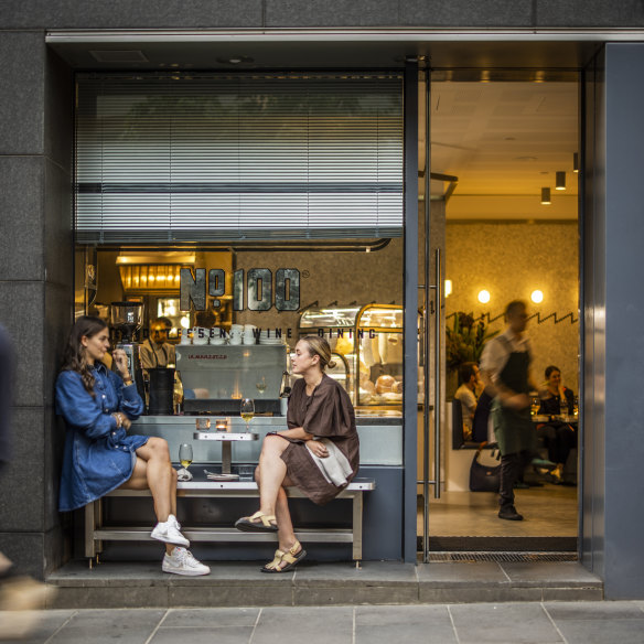 No.100 is an all-day diner on Flinders Lane.
