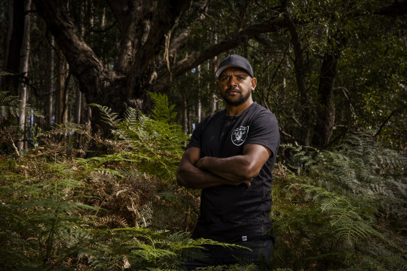 Leon Davis needed to put emotional “armour” on to protect himself at times at Collingwood.