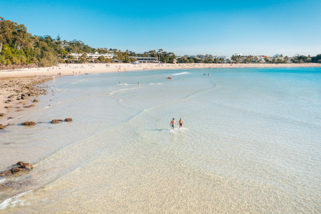 Main Beach at Noosa Heads.