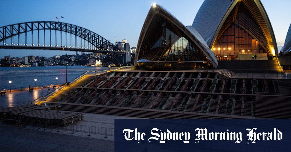 The Sydney Opera House stairs will be out of action for weeks. Here’s why