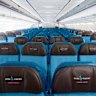 Extra Comfort seats make up the first rows of the economy cabin, but it’s no match for four seats to yourself.