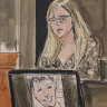 Maxwell accuser felt ‘frozen’ when Epstein climbed into her bed, court told
