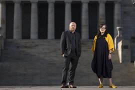 Beyond the Grave examines everything from people planning their own funerals to how cemeteries are designed. Tania Davlidge, executive director and curator of Open House, and Bjorn Nansen, University of Melbourne professor, specialist in digital death commemoration.