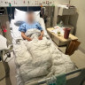 The Willetton stabbing victim recovering in hospital.