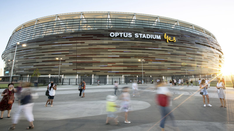 Optus Stadium boss hoses down surface fears for Perth ...