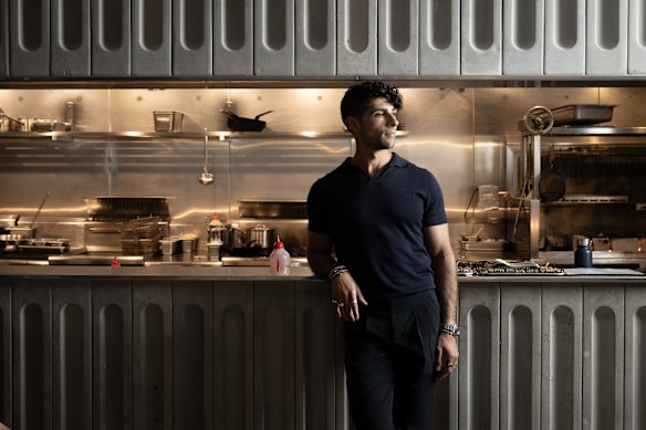 Ibby Moubadder of Aalia restaurant.
