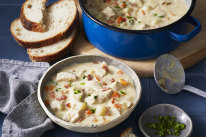 RecipeTin Eats’ chicken chowder.