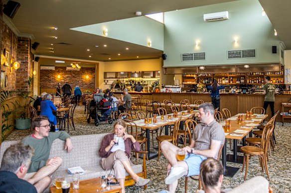 The restored Laurel Hotel on Mount Alexander Road has warmth and charm with kitsch touches. 