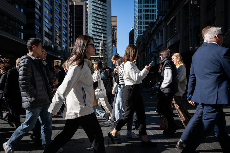 Australia’s cities no longer ghost towns as workers, travellers and students return