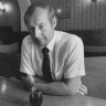 Roger Rogerson in an Oxford Street coffee shop in 1982.