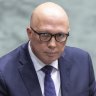 Dutton warns his federal MPs to remain united, in direct swipe at Victorian Liberals