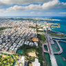 Okinawa’s capital, Naha.