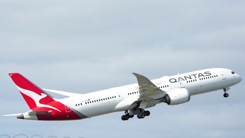 Qantas passenger taken off international flight after allegedly biting flight attendant