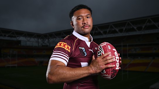 Kulikefu Finefeuiaki will make his State of Origin debut for Queensland off the bench in game two.