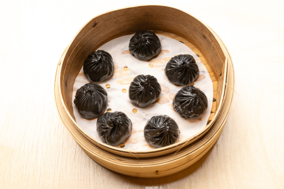 Truffle xiao long bao from King’s Dumpling Kitchen.