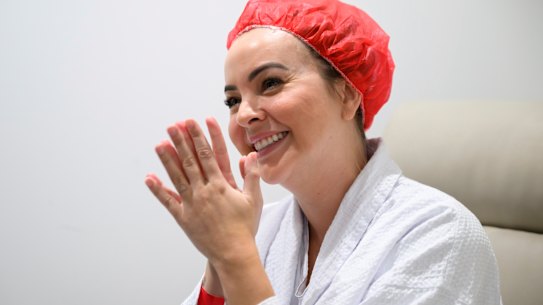 Angie Kent put her body on the line for season three of IVF show Big Miracles.