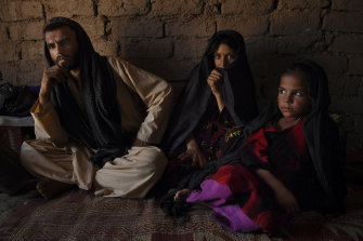"I told myself, I won’t kill eight people, but will sacrifice one": Abdul Nabi with wife Zarmina and daughter Farzana.