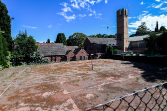 The site for the proposed development in Ivanhoe. 