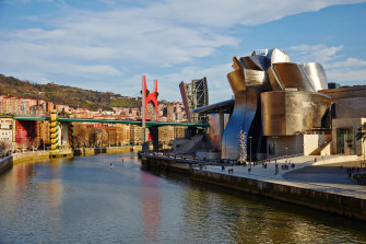 The Guggenheim Museum, Bilbao, Spain.