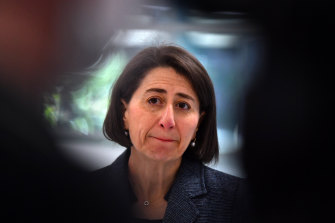 Premier Gladys Berejiklian said on Monday NSW is moving faster than the federal government’s projected vaccine rollout. 