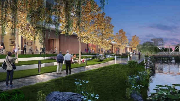 An artist’s impression of Ardor Gardens. Lendlease is in competition with established domestic players including blue-chip insurers, private-equity firms and property developers.
